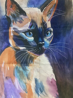 Unique Lovely Cat Microfiber Kitchen Towels, 4 Designs