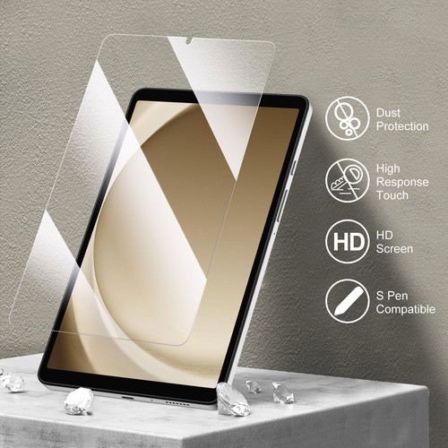 2Pcs Tempered Glass Screen Protector for Samsung Galaxy Tab A9 /Tab A7 lite 8.7" - Picture 11 of 11