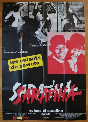 SARAFINA enfants de soweto affiche cinema originale 160x120 '92 afrique africa - 第 1/1 張圖片