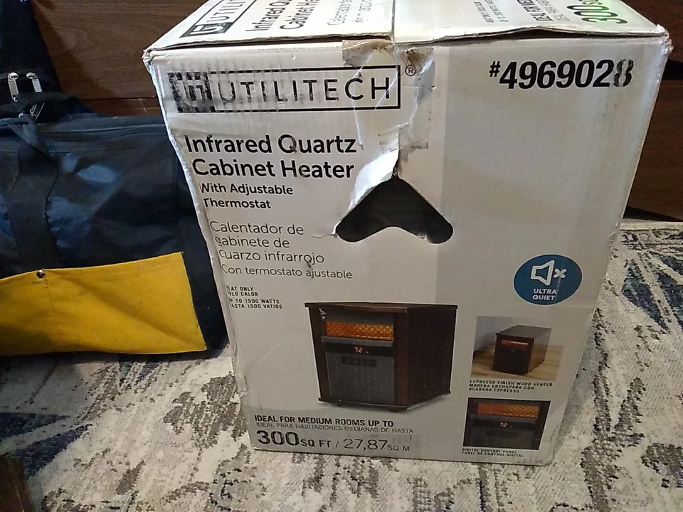 Utilitech Infrared Quarts Heater  - Image 2 of 4