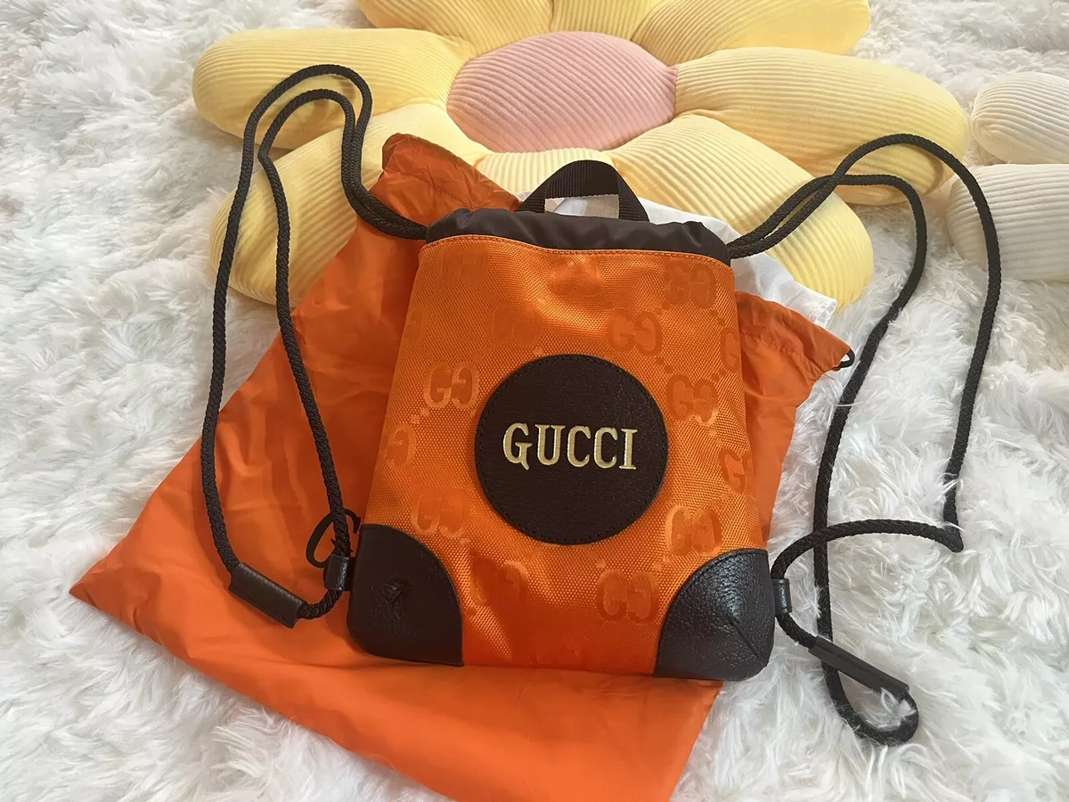 Gucci, Bags, Gucci Drawstring Backpack