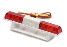 Rc 110 Police Roof Lights Square Flashing Led Light Bar -red-