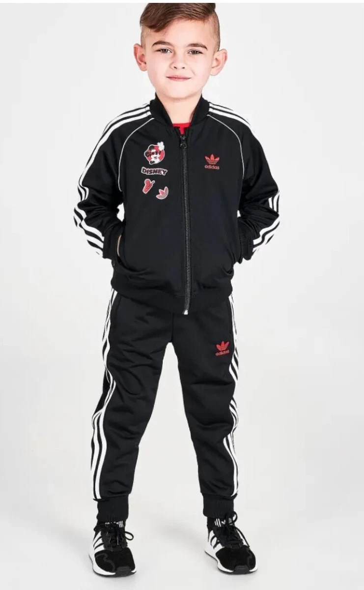 Adidas mickey cheap mouse tracksuit