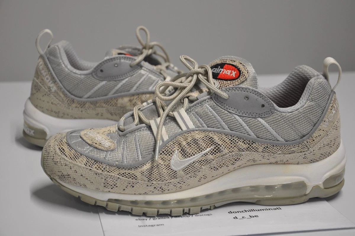 air max 98 Supreme snakeskin