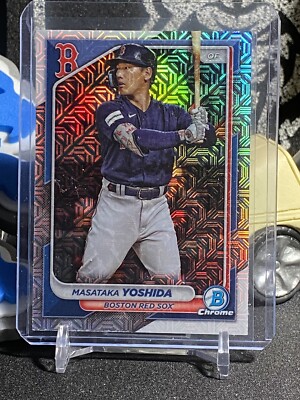 2024 Bowman Mega Box Chrome Masataka Yoshida Mojo Refractor #5 Boston Red Sox
