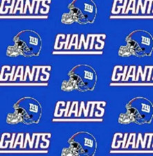 NY Giants Cotton Fabric