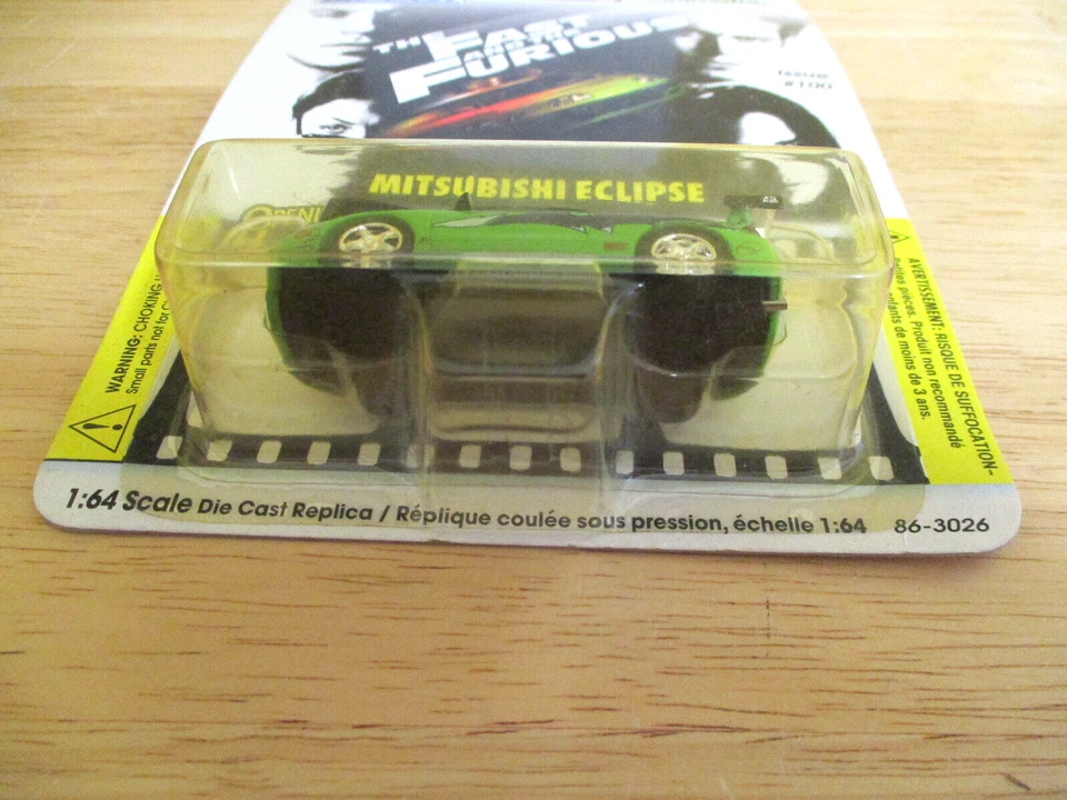The Fast and The Furious Mitsubishi Eclipse Revell 1:64 scale MOC #100 2002 - Image 3 of 4