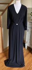 Ralph Lauren black cape gown size 2