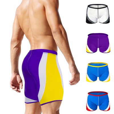 tight swimming trunks