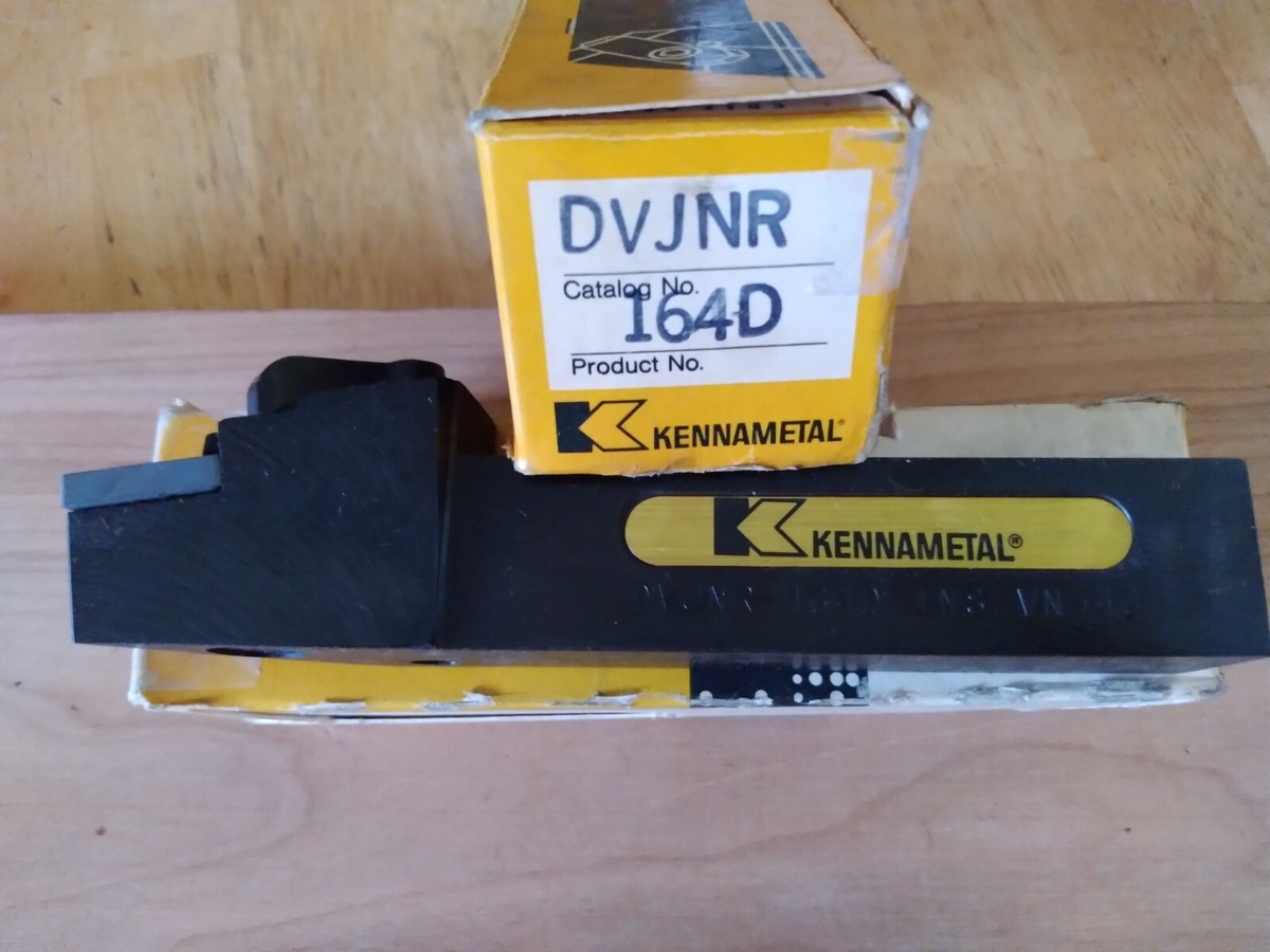 KENNAMETAL DVJNR 164D 1" SHANK LATHE TURNING TOOL INSERT VN43 | eBay