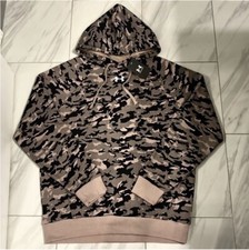Under Armour Men's Camouflage Hoodie Beige Black New