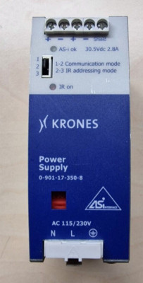 Krones AS-Interface Power Supply 0-901-17-350-8 (SLA3.505) 30,5Vdc 2,8A