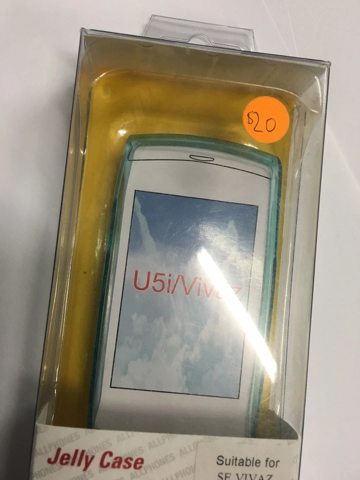 Sony Ericsson Vivaz U5a, U5i, Kurara TPU Jelly Case Cover in Blue JCSEVIVAZBP-A - Image 3 of 4