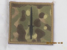 Royal Marines Commando,schwarz/MTP,Multicam, Dagger Badge, 65x65mm,klett