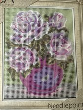 Collection D Art Printed needlepoint tapestry kits With Floss 20x25 Cm  Rto