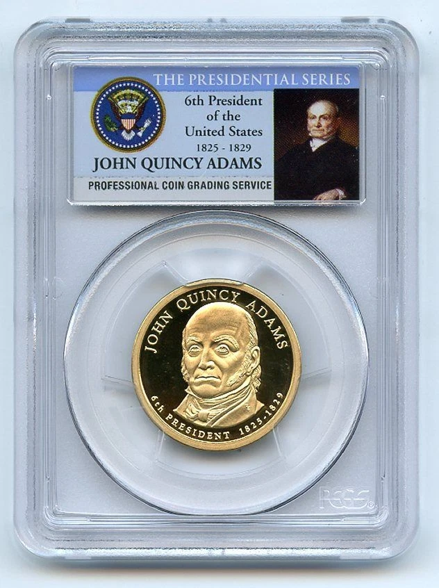 NGC PF70☆2008 アメリカ 8代大統領 1ドル 硬貨 NGC PF70☆2008