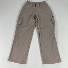 Nike Woven Cargo Pants Mens Small Beige Nylon...