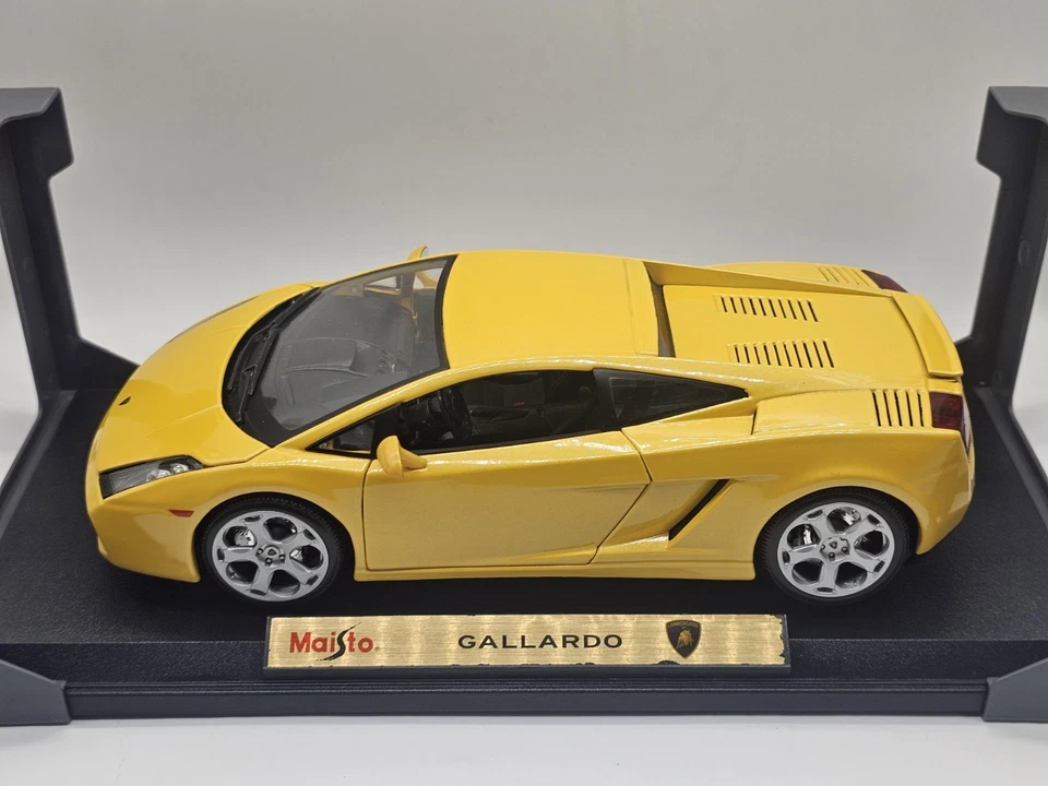 Lamborghini Gallardo Giallo 1:18 Maisto Special Edit. In Box - Immagine 2 di 4