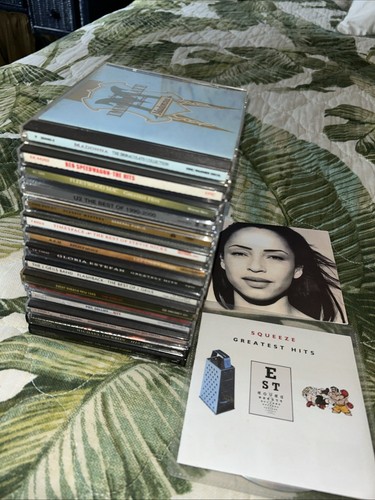 LOT 17 CD 80s Rock All Greatest Hits REM Madonna Michael Jackson U2 Police Sade - 第 2/8 張圖片