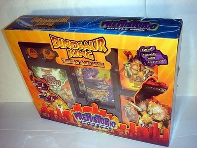 Dinosaur King TCG Prehistoric Battle Pack Collection Box New Sealed English SEGA