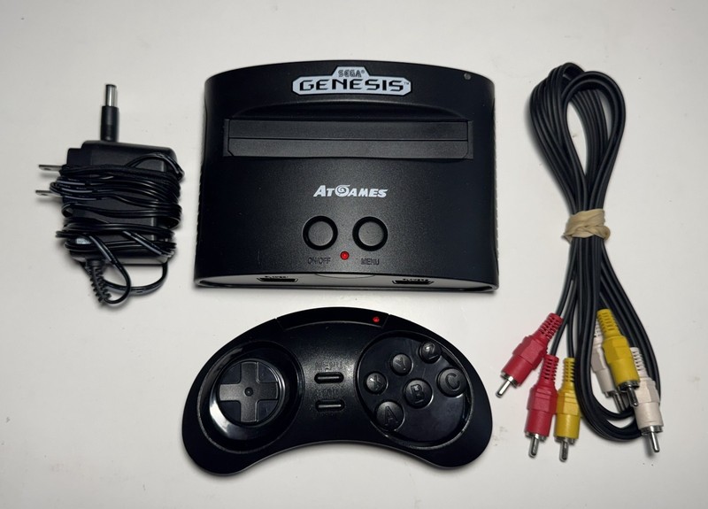 Sega Genesis Classic Mini Game Console w/ 80 Built-In Games - AtGames - Working