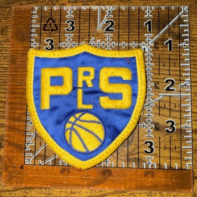 Ralph Lauren Polo PRL Polo Sport Basketball Royal Blue And Gold SATIN Patch
