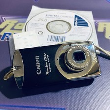 Canon Power Shot SD30 Digital Elph 5MP 2.4x Black (Missing Charger) Tested