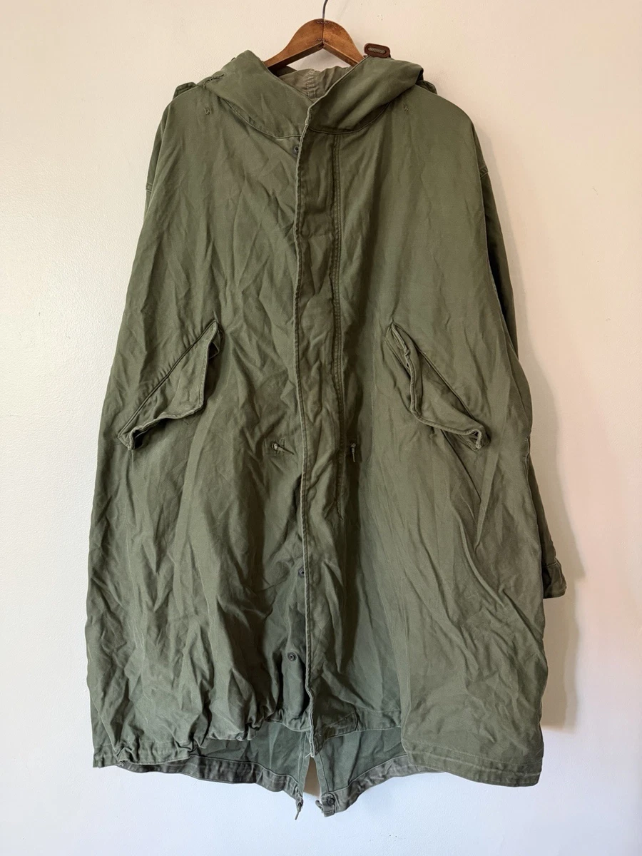Vintage Army Parka In Original Korean Military Period Items (1950