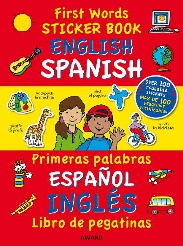 First Words Sticker Books: English/Spanish by A12 (Paperback Book) - Image 6