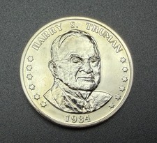 1984 Harry S. Truman 100th Anniversary Double Eagle Medal National Historic Mint