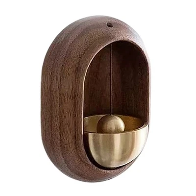 Dopamine Cloche de Porte D'Entrée Japonaise en Bois Carillon Éolien Décorat9741 - Photo 1/4