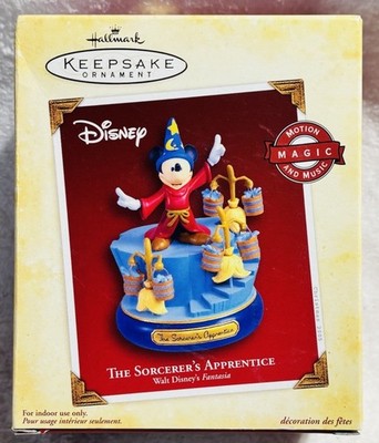 Hallmark Keepsake Ornament~Disney~The Sorcerer s Apprentice- Magic & Music -2005