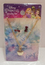 Disney Princess Snow White Jewelry Earrings Necklace Halloween Costume Cosplay