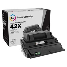Products Compatible Toner Replacement for HP 42X Q5942X High Yield Black
