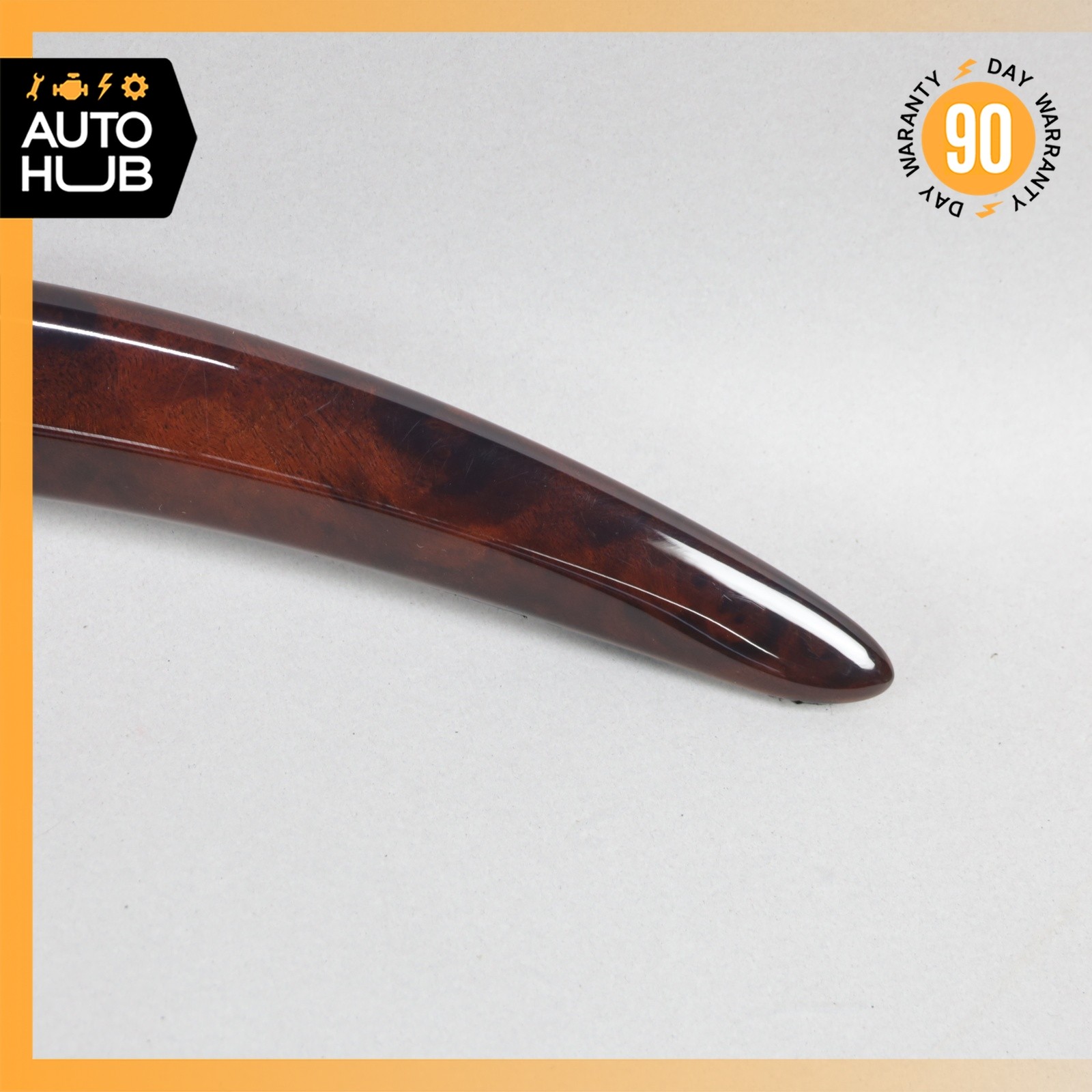 08-19 Maserati GranTurismo M145 Front Left Driver Side Door Panel Trim Wood OEM