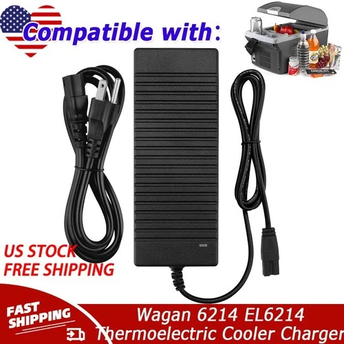 12V AC Adapter Charger Power For Wagan 6214 EL6214 Thermoelectric Cooler/Warmer