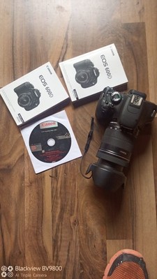 Canon EOS 600D DSLR Kamera mit Zoom Objektiv