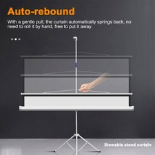 Ekran projektora 4:3 Ekran projekcyjny wideo Montaż na ścianie i stojak UK1