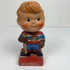 Vintage 1960s Montreal Canadiens Japan Nodder Bobblehead – NHL Hockey – Rare