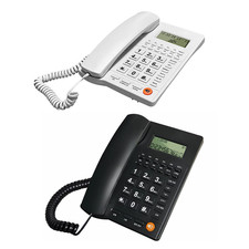 Landline Phone Desk Corded Telephone with Large Buttons for Home Office Hotel
