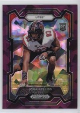 2024 Panini Prizm Draft Picks Purple Ice Prizm 112/149 Jonah Elliss #164 1mo2