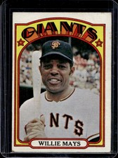 1972 Topps Willie Mays #49 Giants