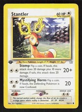 Pokemon Stantler 76/111 1st Edition Common Neo Genesis (HP)