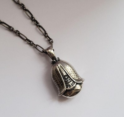 GEORG JENSEN Necklace Pendant SV925 2007 Heritage Collection | eBay