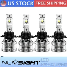 For Hyundai Sonata Sedan 4-Door 2015-2019 LED Headlight High Low Bulbs Kit White