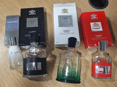 CREED Viking 50ml + Aventus + Vetiver LEERE Flasche(n) 100ml + Box + - Original