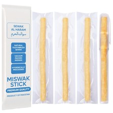 SEWAK AL HARAM Miswak Traditional Natural 3 Count Pack of 1 ,