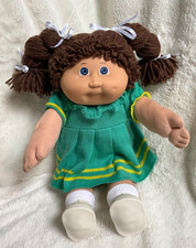 Cabbage Patch Kid Vintage Jesmar Girl Doll, Jesmar Outfit & T-Bar Shoes