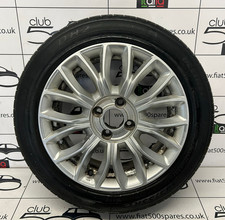 Fiat 500 15" Alloy Wheel 51872874 51972374 51972863 51972864 Genuine OEM