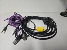 Used Microphone Cord And Mixer Cord